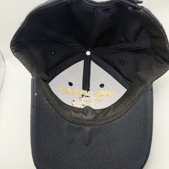USS DETROIT AOE- 4  The Corps US Navy Baseball Cap Hat One Size - Picture 5 of 6